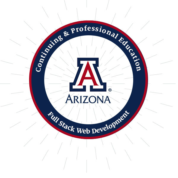 University of Arizona Full Stack developer image