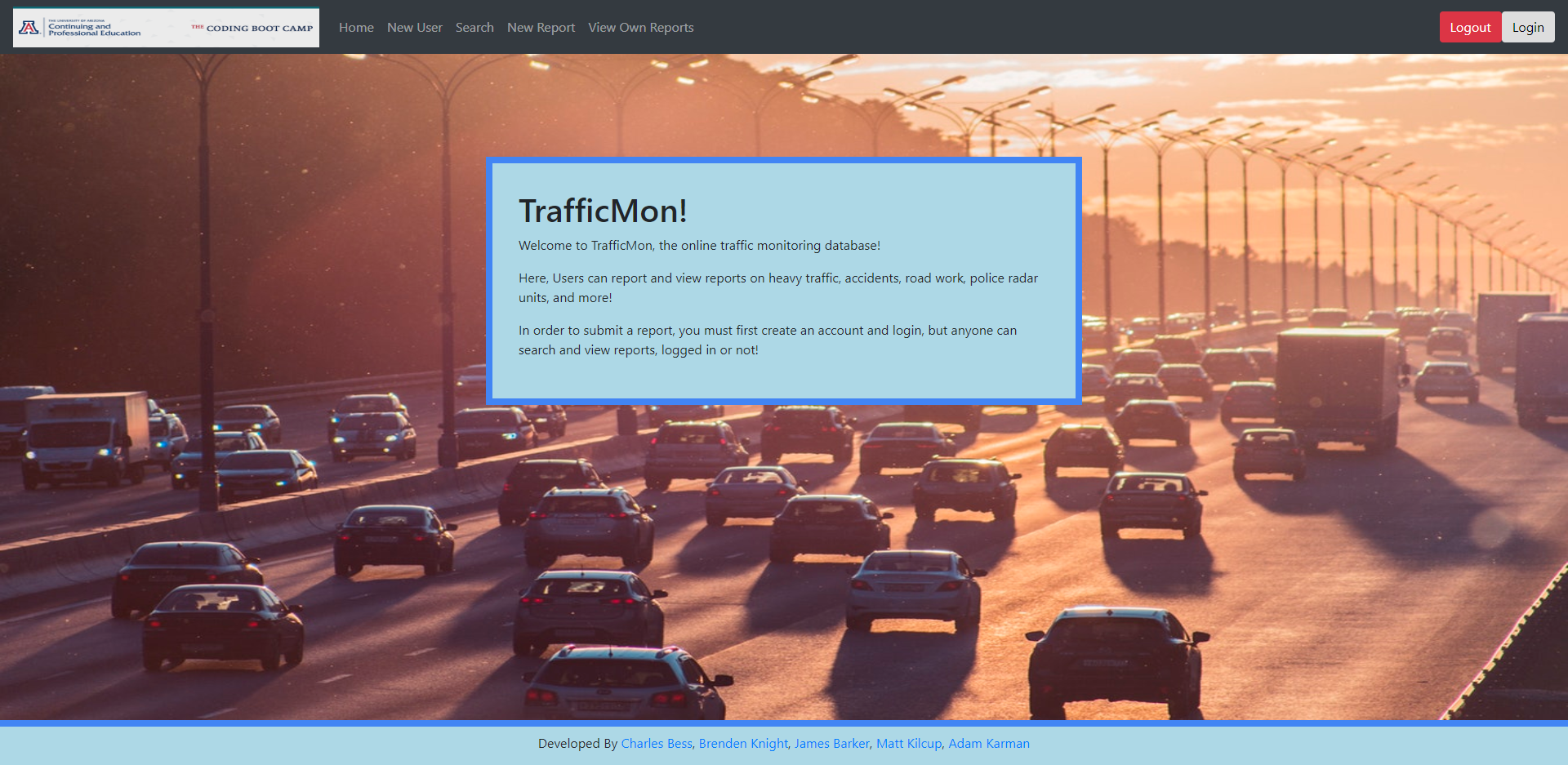 trafficMon screenshot